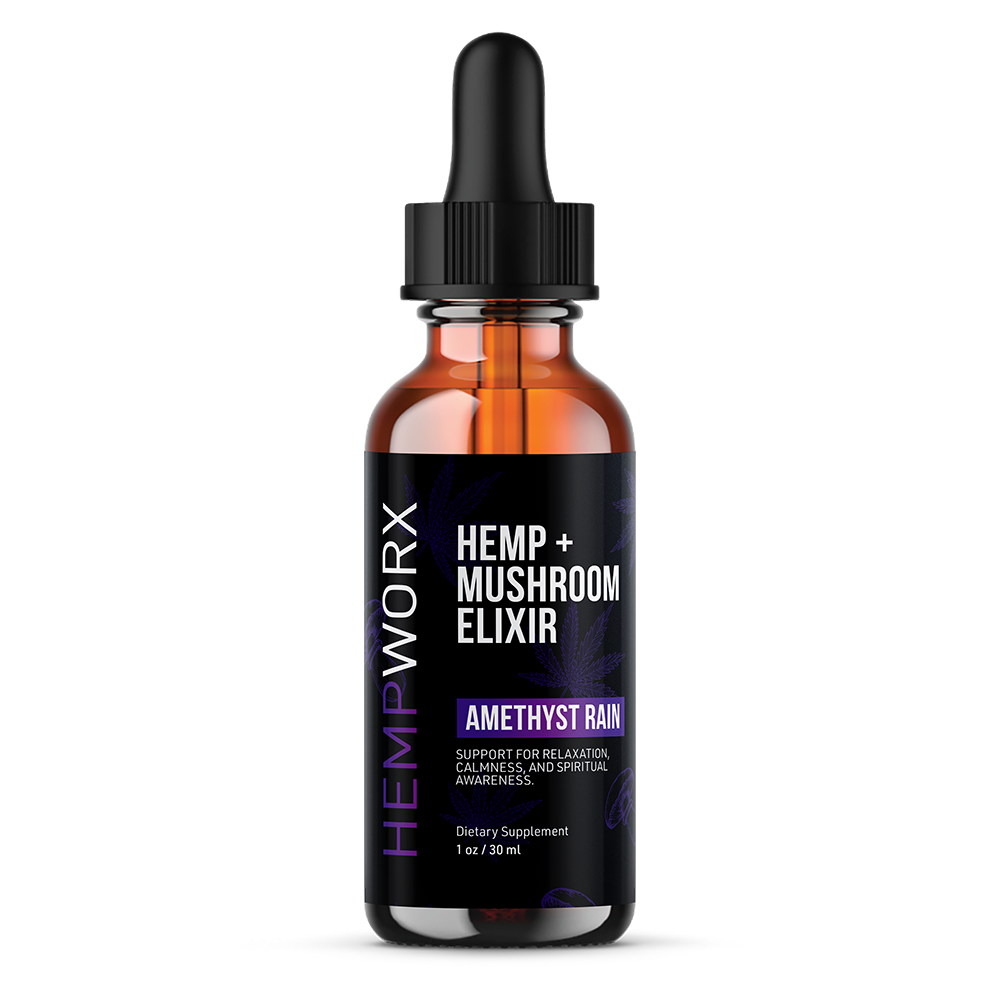Hemp + Mushroom Elixir Amethyst — HempWorx product