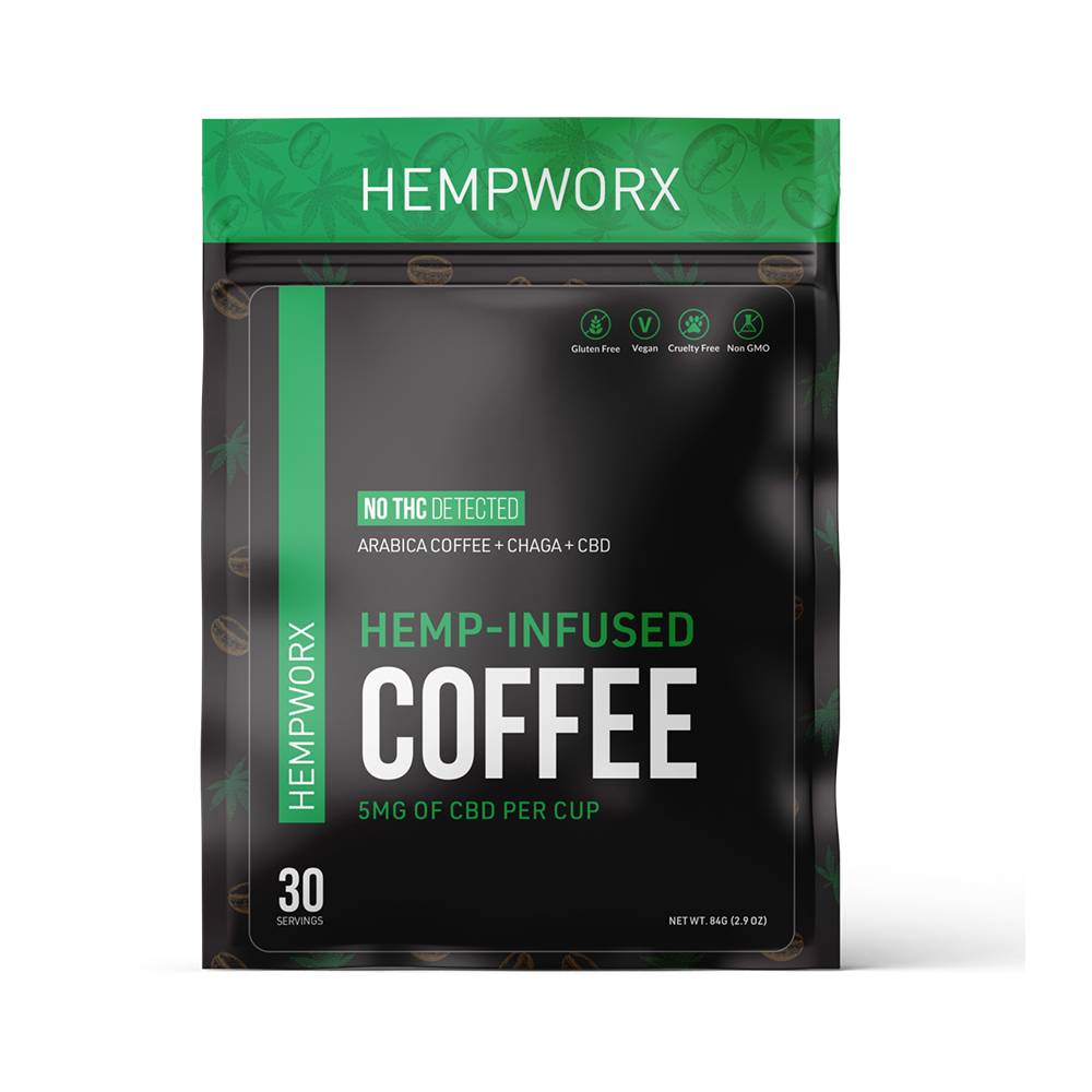 HempWorx Hemp Infused Coffee (30 Sticks) — HempWorx product